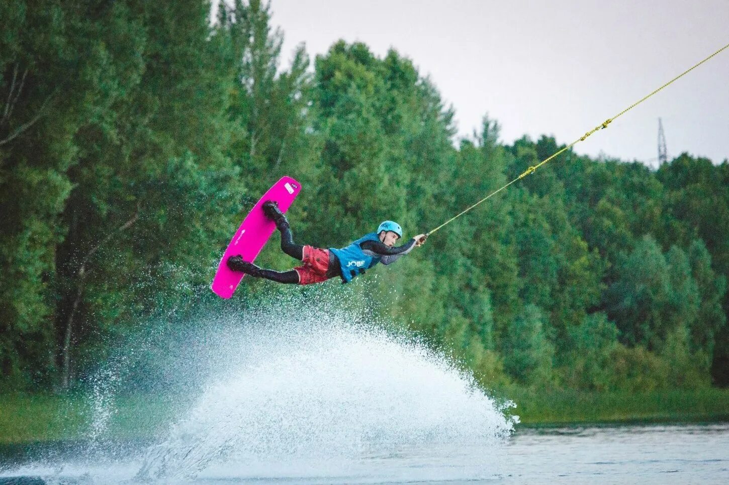Machine wake wake
