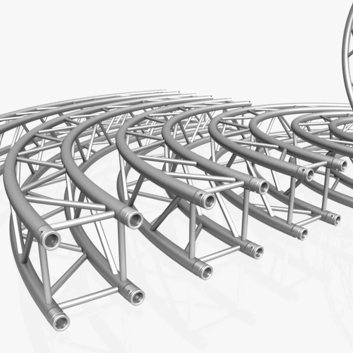 Кольцевая модель. 3d Truss. Железная ферма 3д модель. Металлическая ферма модель 3ds Max. Дуга 3д модель.