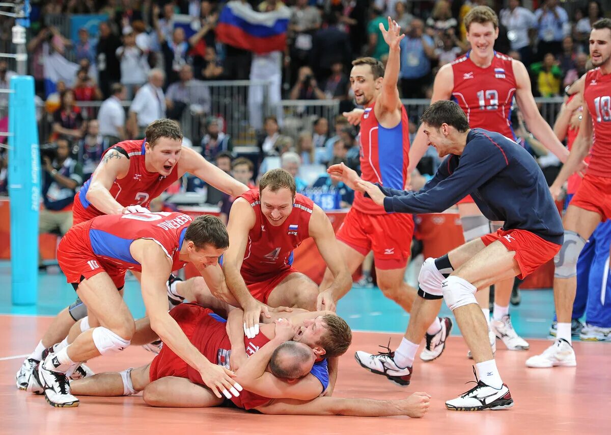 Чемпионы по волейболу среди мужчин. Волейбол Лондон 2012 финал Россия-Бразилия. Победа сборной России по волейболу на Олимпиаде 2012.