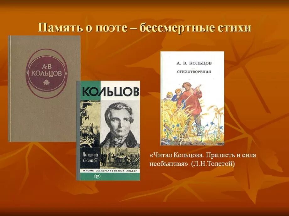 Читать книгу кольцова игоря. Первый сборник стихотворений Кольцова.