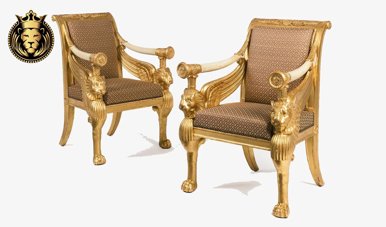 Кресло Neoclassical Armchair. Золотое кресло. Кресло с золотом. Золотой стул.
