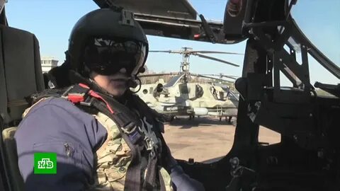 Российский пилот вертолета