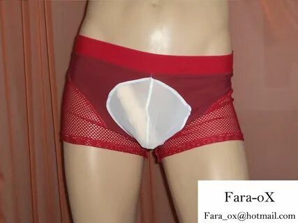 bóxer con transparencia.