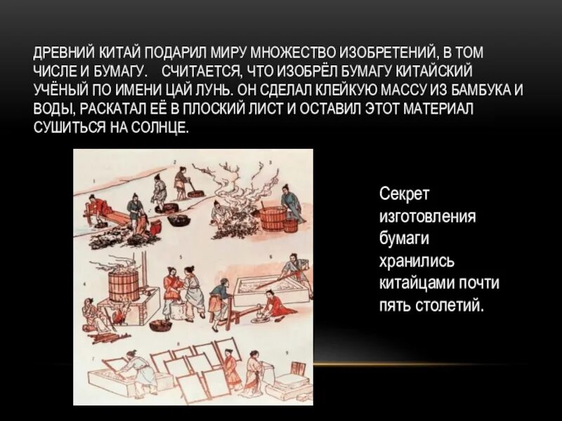 В какой стране изобрели бумагу в древности