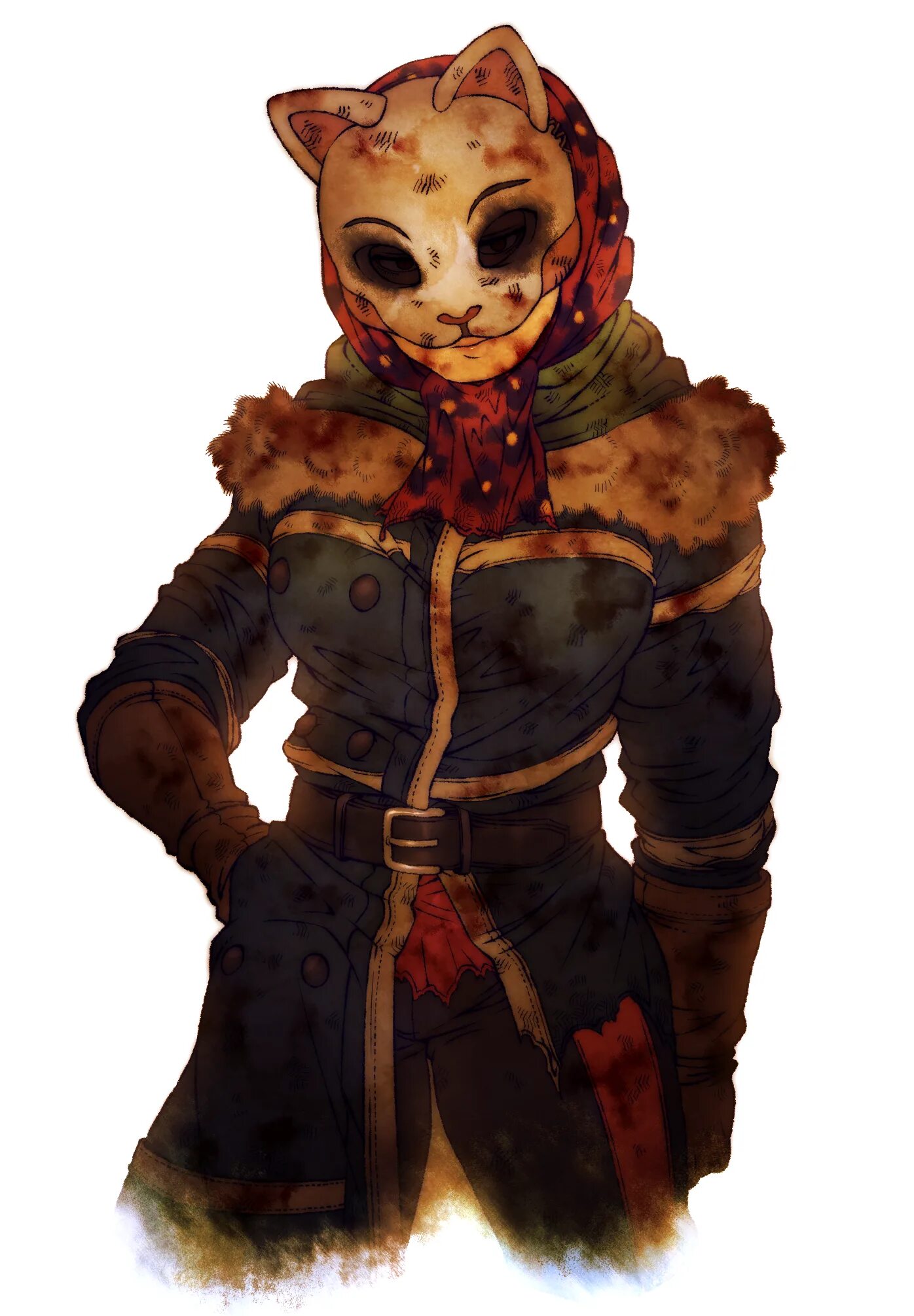 Охотница дбд. Анна кошка деад бай дейлайт. анна охотница dead by daylight. дед бай дейлайт анна охотница арт.