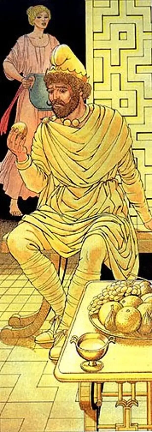 Мидас древняя греция. Король мидас древняя греция. Фригийский царь мидас. Король мидас древняя греция. Мидас бог золота.