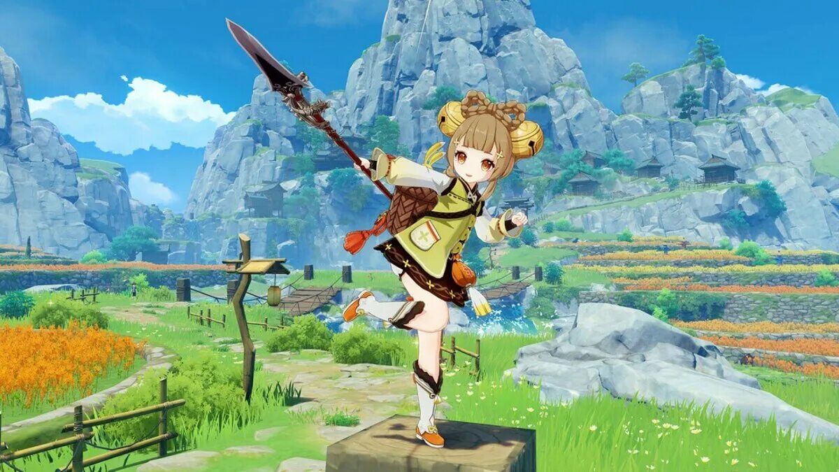 Гайд на яо яо геншин импакт. Яо яо genshin impact арт. Яо яо геншин гайд. Зайчик яо яо геншин. Йао йао геншин импакт.