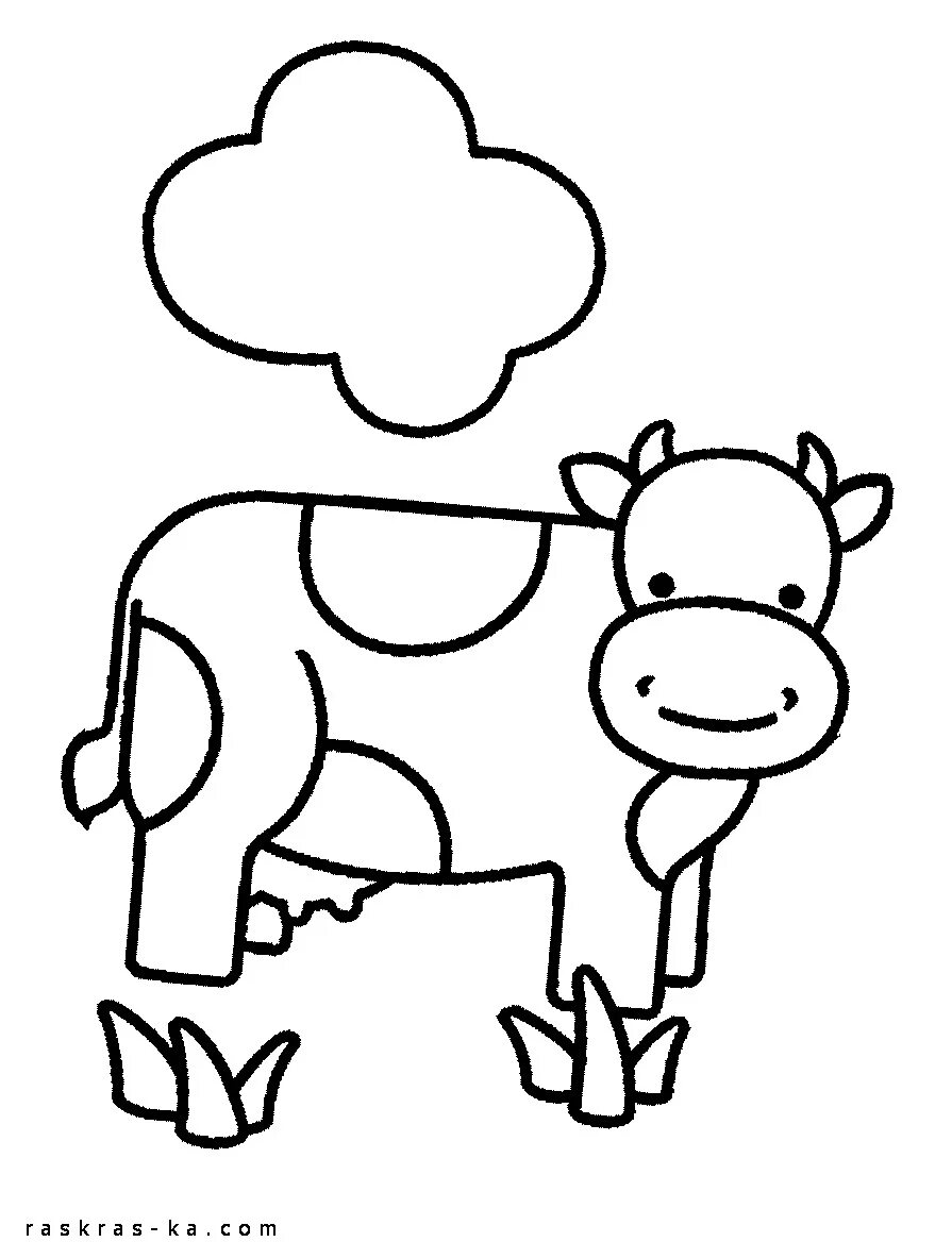Раскраски для детей 3 года коровы. Раскраска корова. Корова раскраска для детей. Корова раскраска для малышей. Крупные раскраски для самых маленьких.