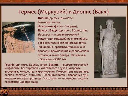 Миф о дионисе