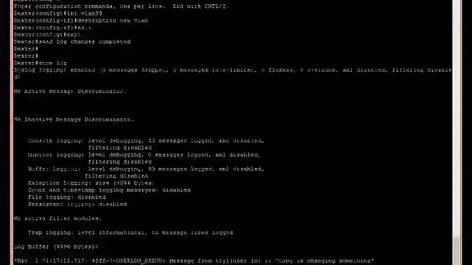 Logging host. Logging host