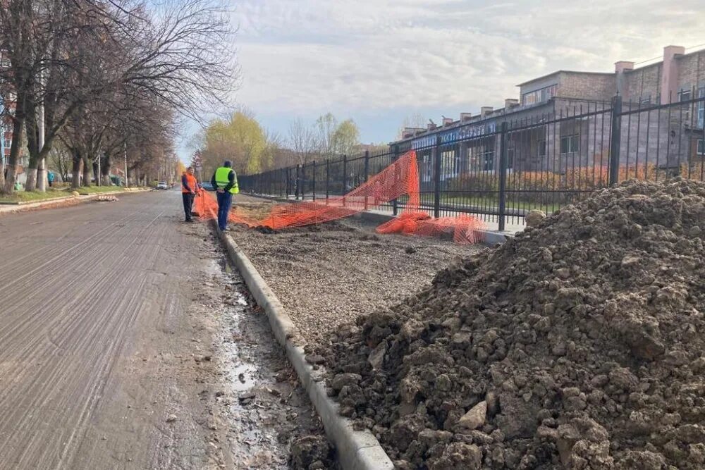 Закрытие дорог рязань. Рязанские дороги. Разрытие дороги. Перелив дороги Рязань. Село Вышгород Рязань.