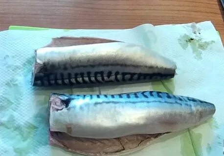 Свежемороженая скумбрия посол