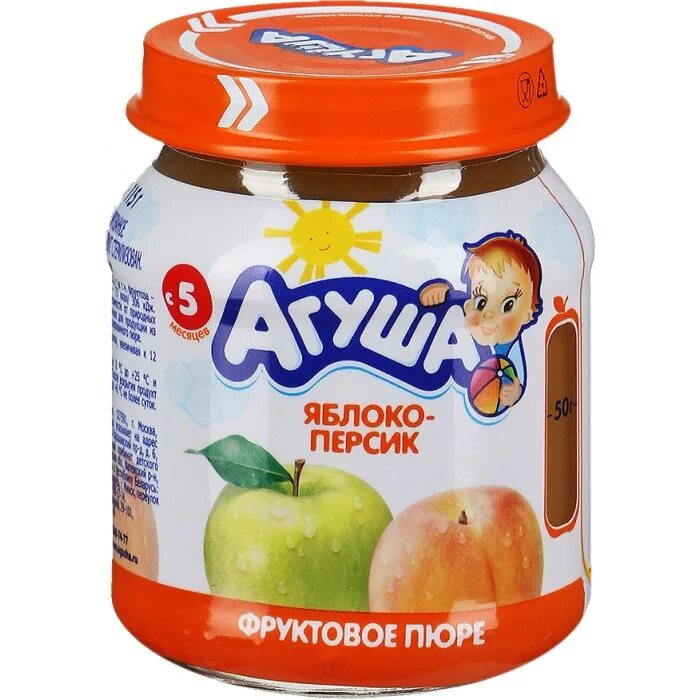 фрутоняня пюре груша яблоко 100 г. пюре расти большой яблоко и абрикос (с 5 месяцев) 100 г, 12 шт. пюре фруктовое агуша яблоко, клубника, малина 90г. фруктовое пюре яблоко. агуша пюре яблоко персик с 6 мес 90г.