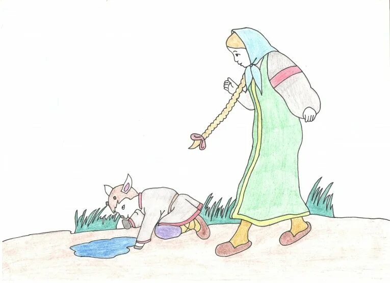 Нарисовать фрагмент из сказки. Алёнушка и братец иванушка сказка. фрагмент из сказки сестрица аленушка и братец иванушка. рисунок аленушка и братец иванушка. рисунок к сказке аленушка и братец иванушка.