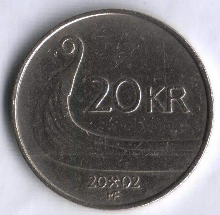 20 кронов в рублях. 20 Крон монета. Монета 20 крон Норвегия. Норвегия 20 крон 2000. 20 Крон монета 2002 год.