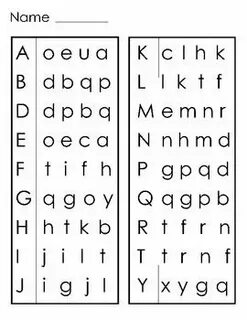 Uppercase lowercase letters