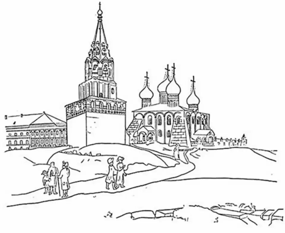 Распечатать город москва. Распечатать город москва. Раскраска москва для детей. Красная площадь символ москвы. Храм василия блаженного рисунок.
