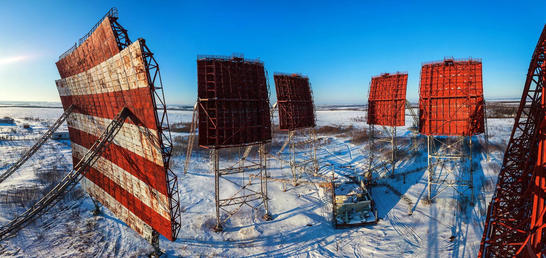 Северсвязь. Тропосферная радиорелейная станция. Станция тропосферной связи «Горизонт».