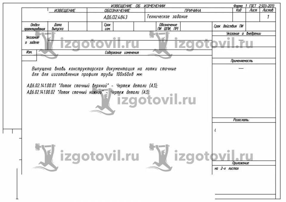 Внесение изменений в документацию коды