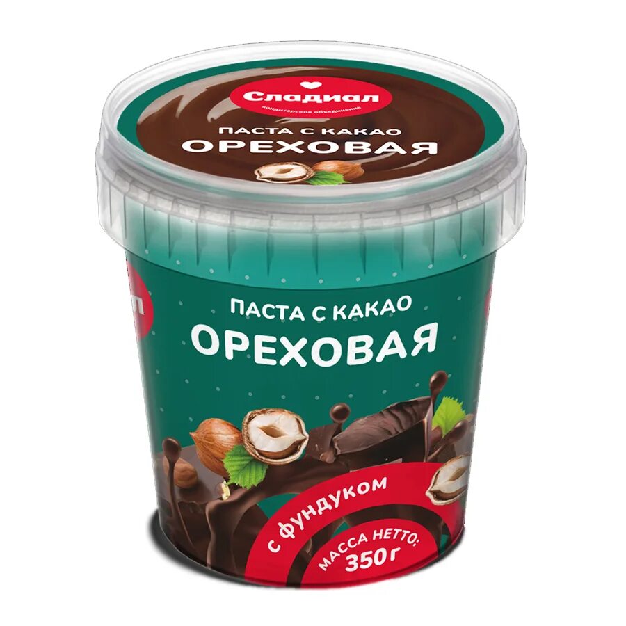 Паста Сладиал с фундуком и какао 350г. Шоколадно Ореховая паста. Ореховая паста с какао. Шоколадная паста с фундуком.