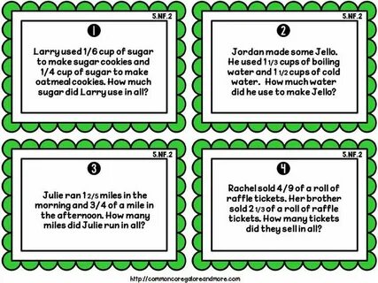 Problem cards