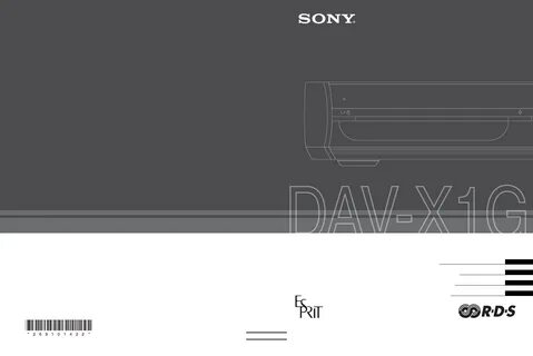 Инструкция домашний sony
