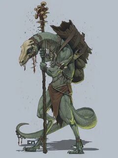 Foul but Caring Lizardfolk 