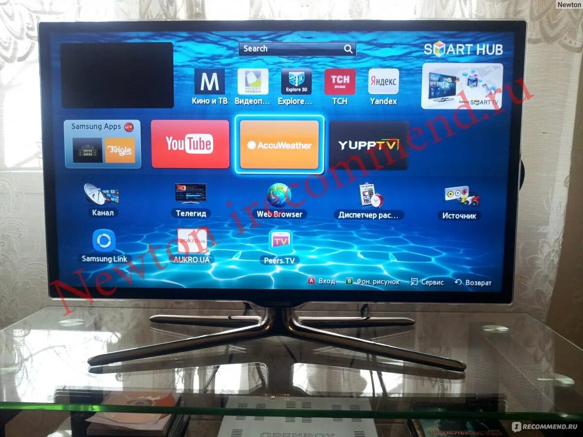 TV Samsung ue32es6750.