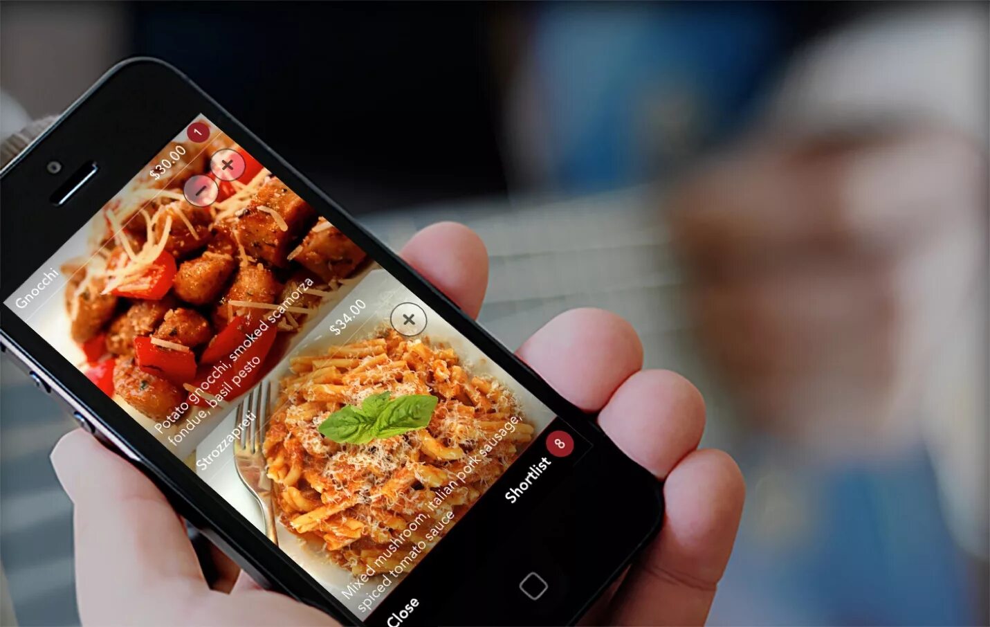 Ordering system. Restaurant ordering system. restaurant order food. ordering food in a restaurant.