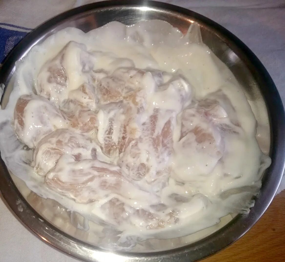 куриная грудка в майонезе на сковороде