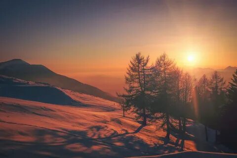 Red snow