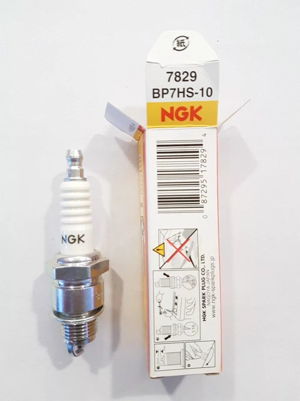 Свечи для двухтактных двигателей маркировка Свеча зажигания NGK NGKNTK7829 купить по выгодным ценам в интернет-магазине OZ