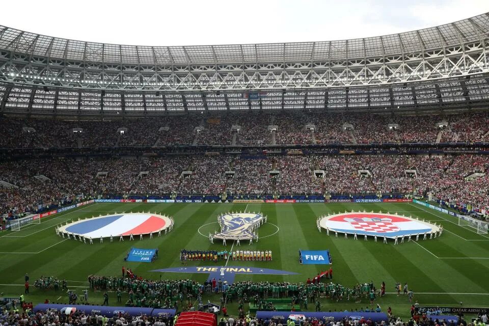 World cup finals. Лужники стадион финал ЧМ. Франция Хорватия 2018. Франция Хорватия 4 2. Финал ЧМ 2018 по футболу Франция Хорватия.