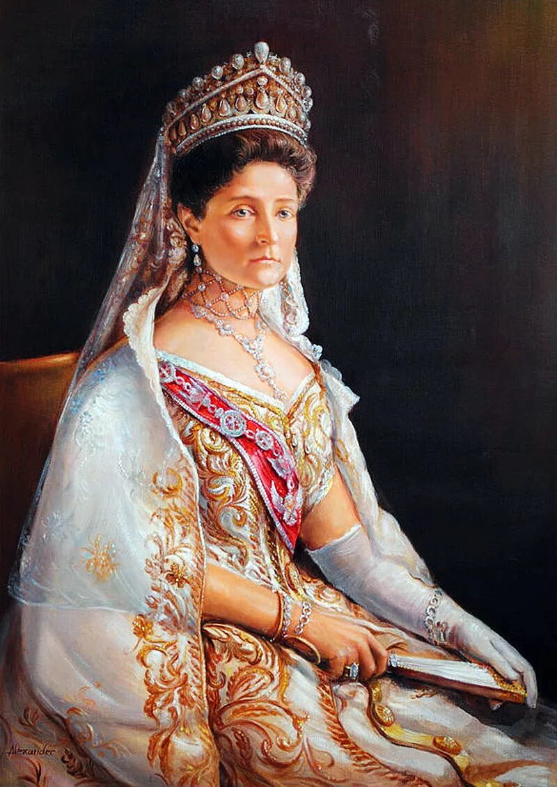 5 императриц россии. Empress Alexandra Feodorovna.