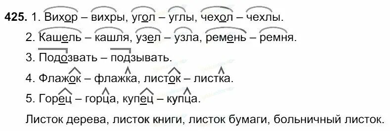 Листок в разных лексических значениях составьте словосочетания