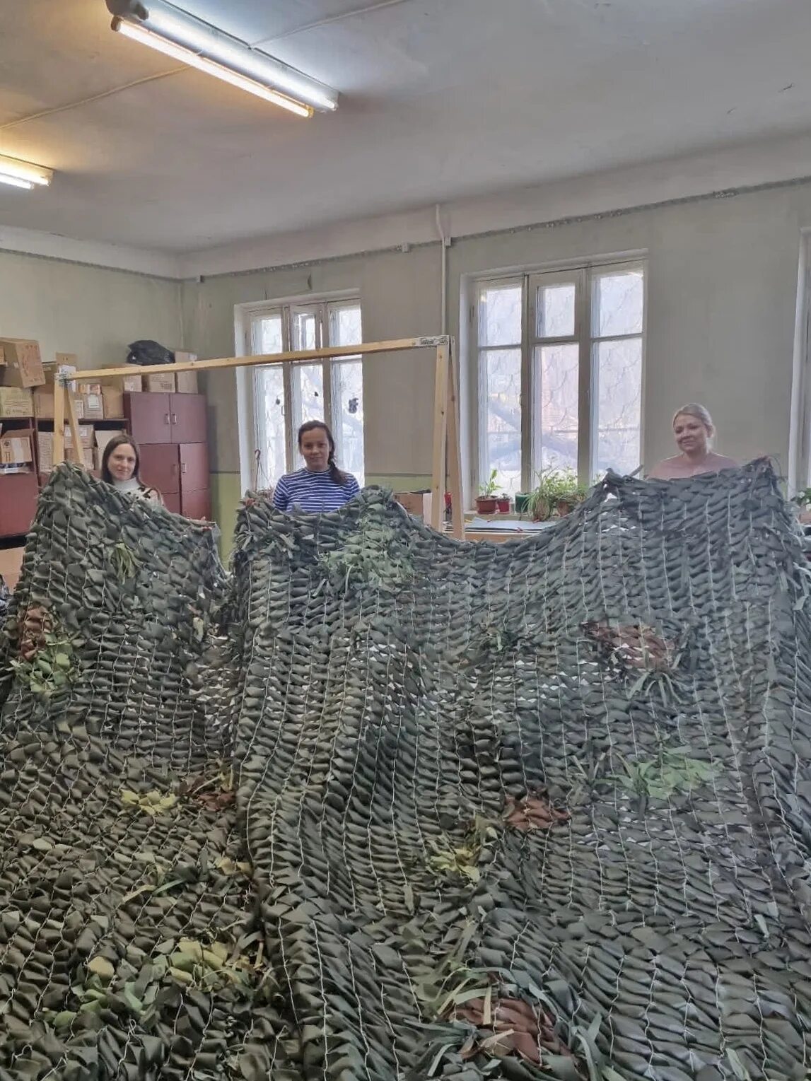 Плести сетки маскировочные москва