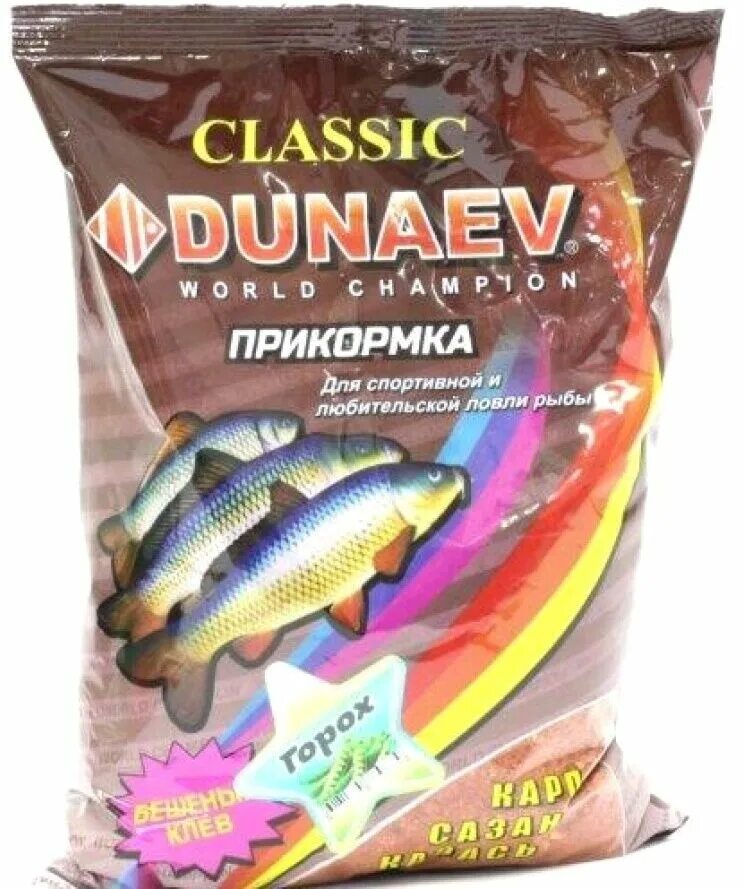 Прикормка "Dunaev классика" 0.9кг Карп горох. Прикормка "Dunaev классика" 0.9кг Карп. Dunaev Classic Карп.