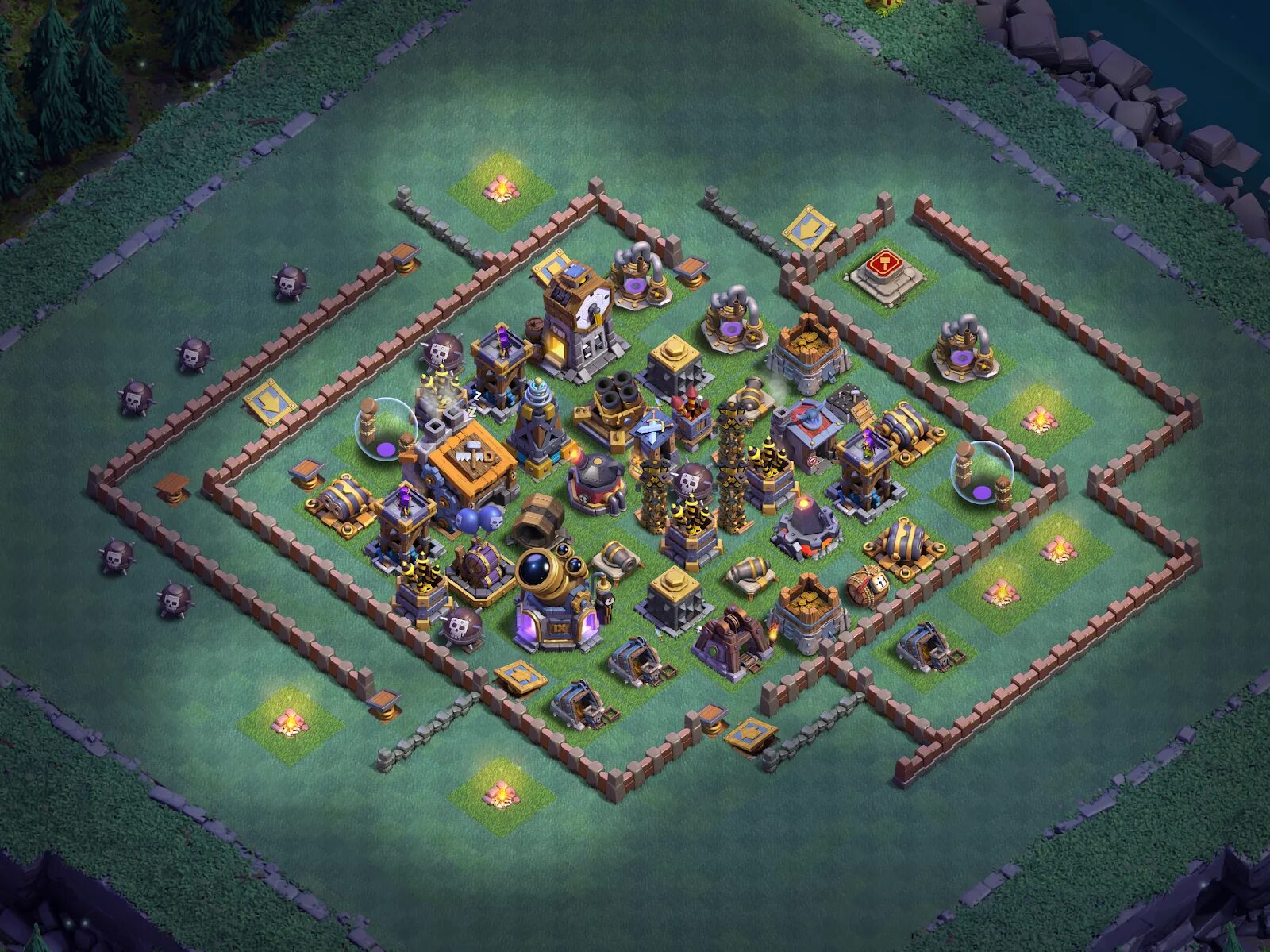 9 тх деревня строителя. Clash of clans деревня строителя 9 тх. базы для 9 деревни строителя. источник лавы clash of clans. источник лави в клеш оф кленс.