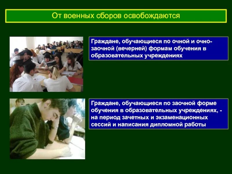 От чего были освобождены граждане. Увольнение с военной службы. увольнение граждан с военной службы и пребывание в запасе. граждане освобожденные от военных сборов. какие категории граждан освобождаются от военных сборов.