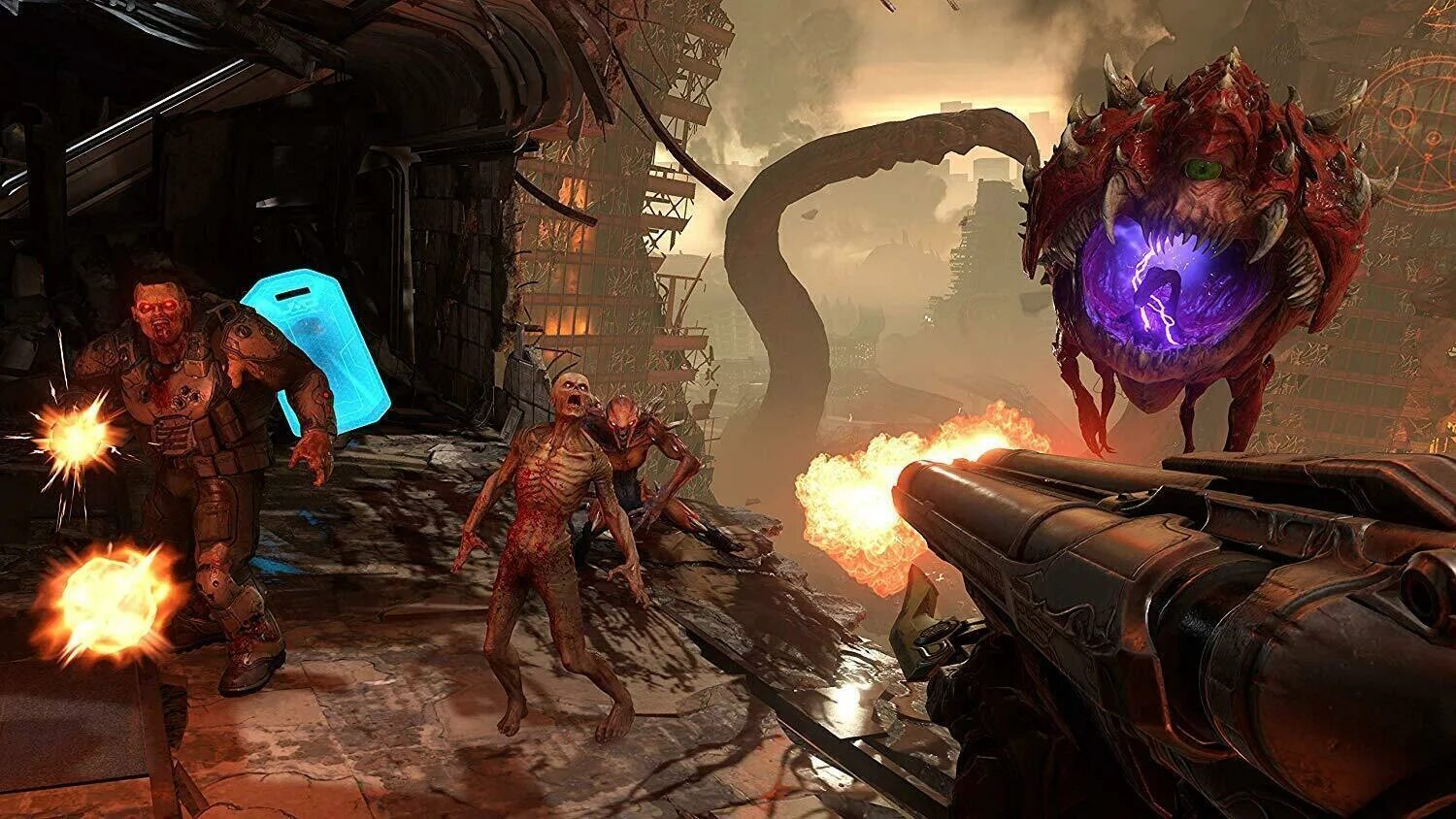 Дум этернал длс. Doom Eternal ps4.