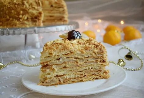 Классический вкусный наполеон