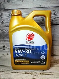Масло идемитсу 5w30 пластик