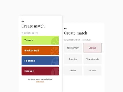 Create match