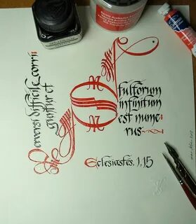 6 каллиграфия