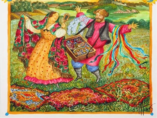 Искусство ой ой. Коробейники Некрасов иллюстрации. Коробейники на Ярмарке. Русские Коробейники. Коробейники картина.