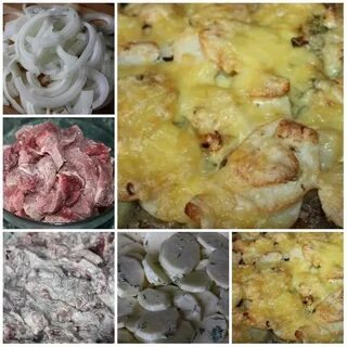 Рецепты мясо с картошкой в тесте