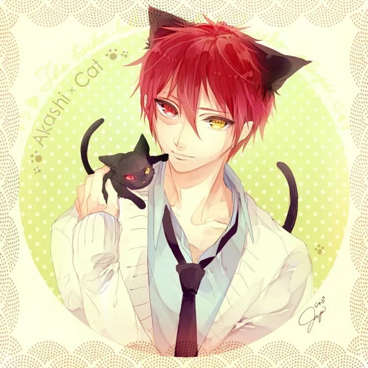 Пацан с красными волосами котенок. Акаши сейджуро китсуне. Пацан с красными волосами котенок. Неко кун лис маленький мальчик красный. Неко кун омега арт.