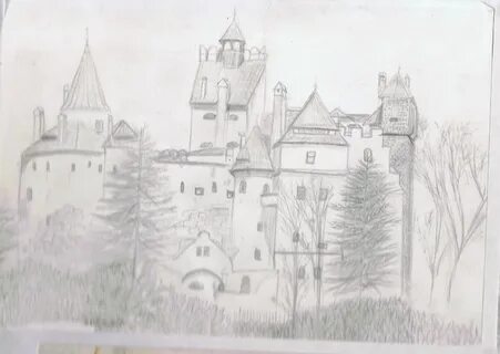 Замок карандашом