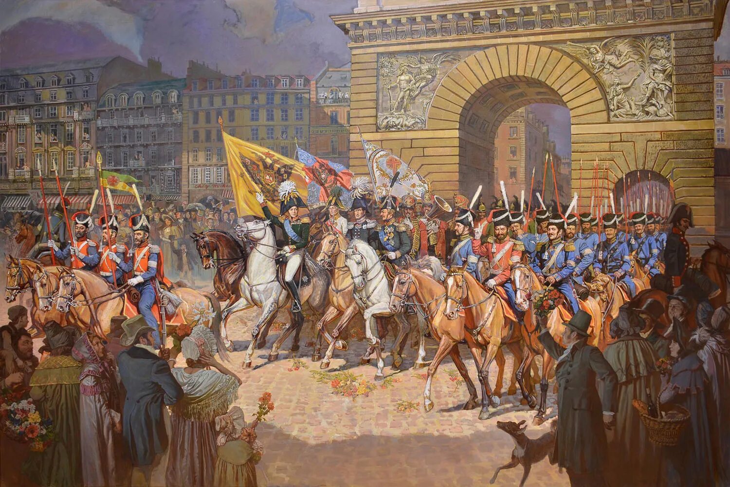 Как французы отнеслись к. Русская армия в Париже 1814. Взятие Парижа 1814. Взятие Парижа 1814 русскими.