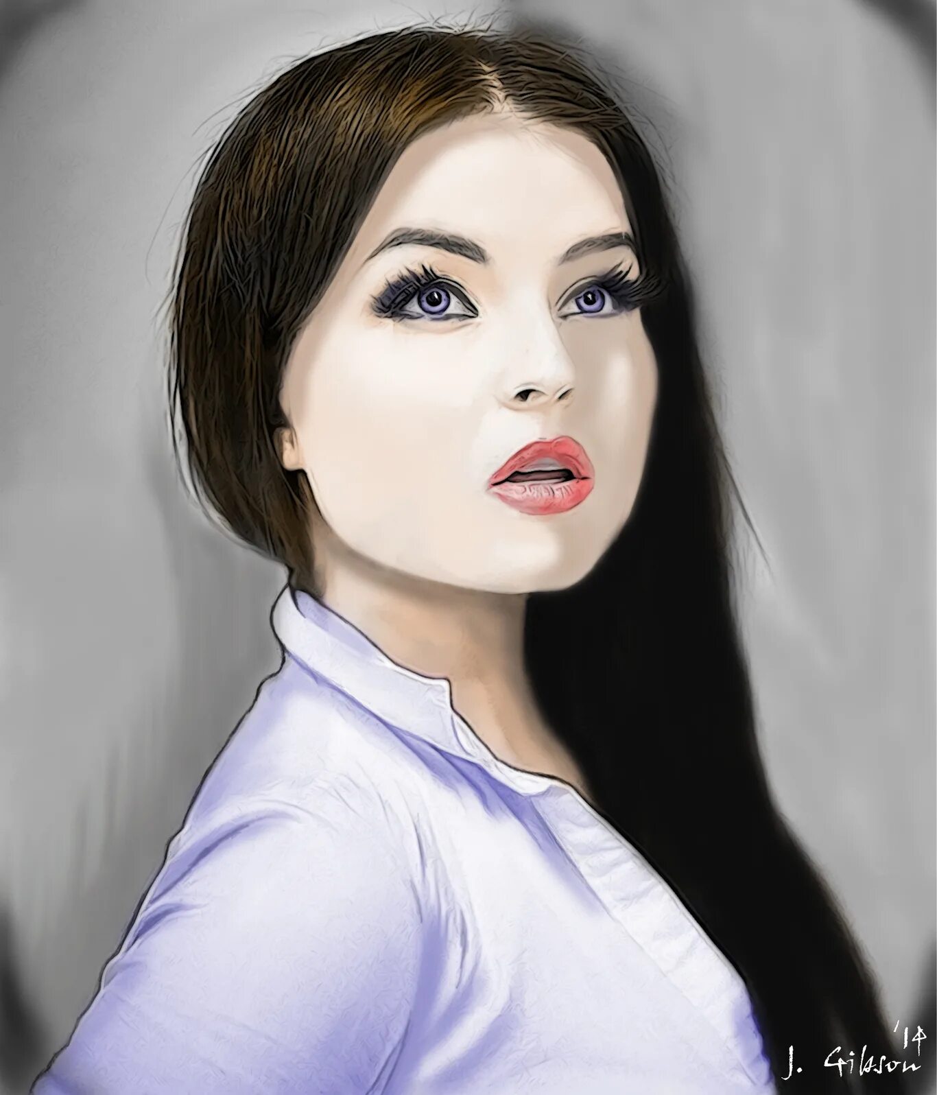 Портрета 2. Вероника Лавери. Veronika Poloprutska Lavery. Вероника ла веру. Вероника Габилова.